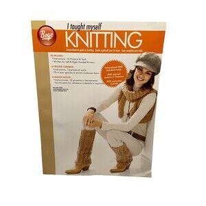Boye Kits I Taught Myself Knitting with DVD